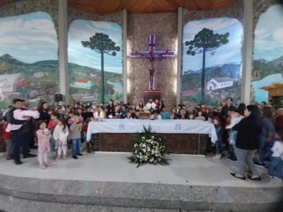 CelebraÃ§Ã£o das CrianÃ§as no SantuÃ¡rio de Laranjeiras do Sul (12/10) 